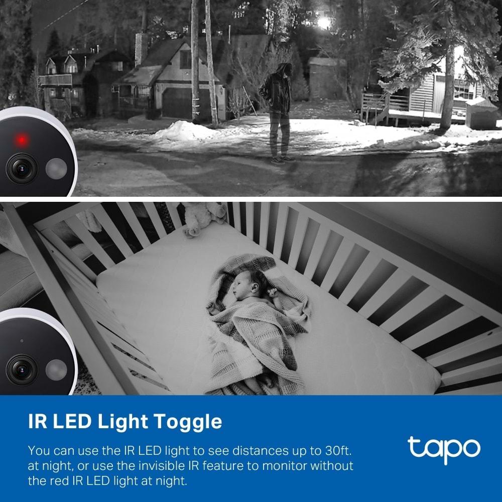 TP-Link Tapo C120 2K Starlight Sensör ile Renkli Gece Görüşü Mıknatıslı Gövde Wi-Fi Kamera