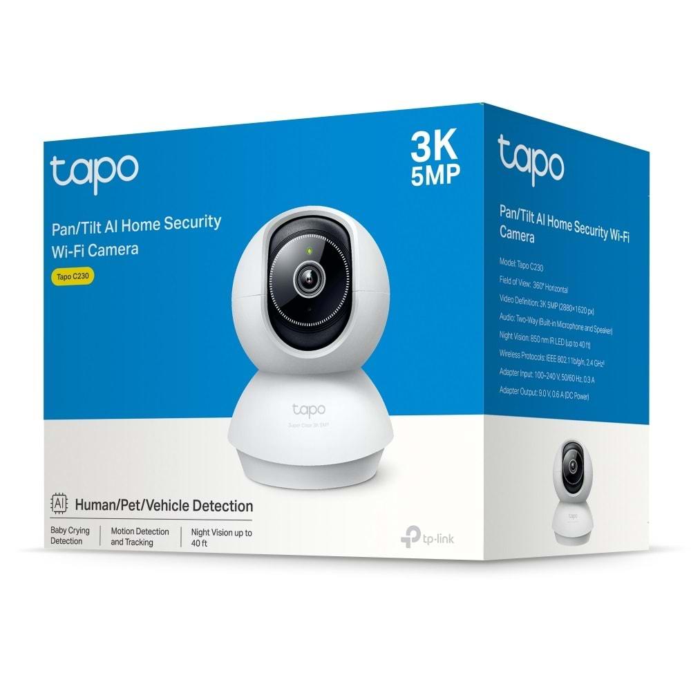 TP-Link Tapo C230 5 MP Gece Görüşlü Wi-Fi Güvenlik Kamerası