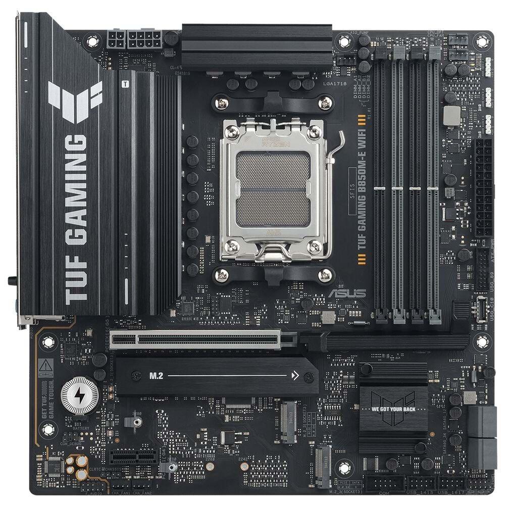 Asus Tuf Gamıng B850m-e Wıfı 6e Ddr5 Hdmı-dp Typec Pcıe 5.0 Am5 Matx