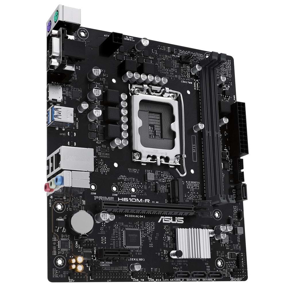 Asus Prime H610M-R-SI 5600 MHz DDR5 LGA700 Matx Anakart