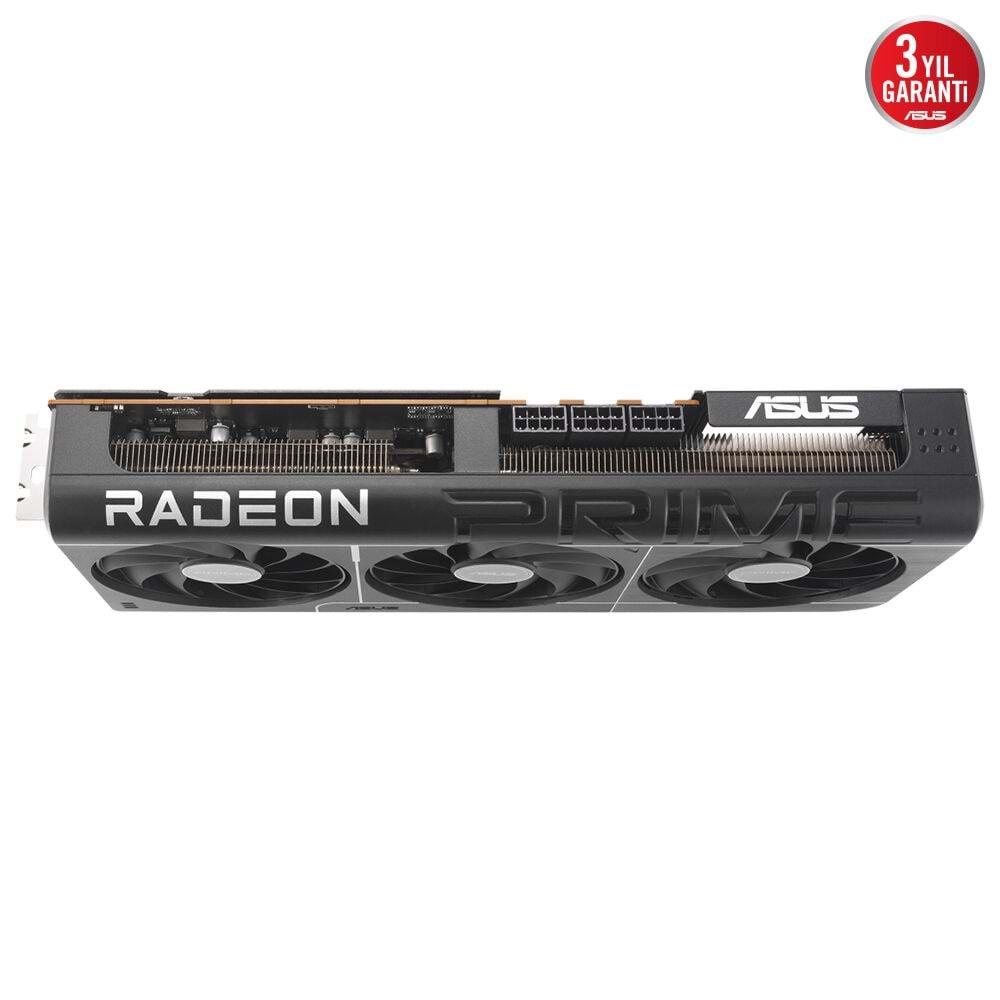 Asus PRIME-RX9070XT-O16G 16GB GDDR6 256Bit DP/HDMI PCI 5.0 Ekran Kartı