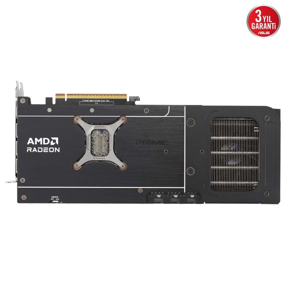 Asus PRIME-RX9070XT-O16G 16GB GDDR6 256Bit DP/HDMI PCI 5.0 Ekran Kartı