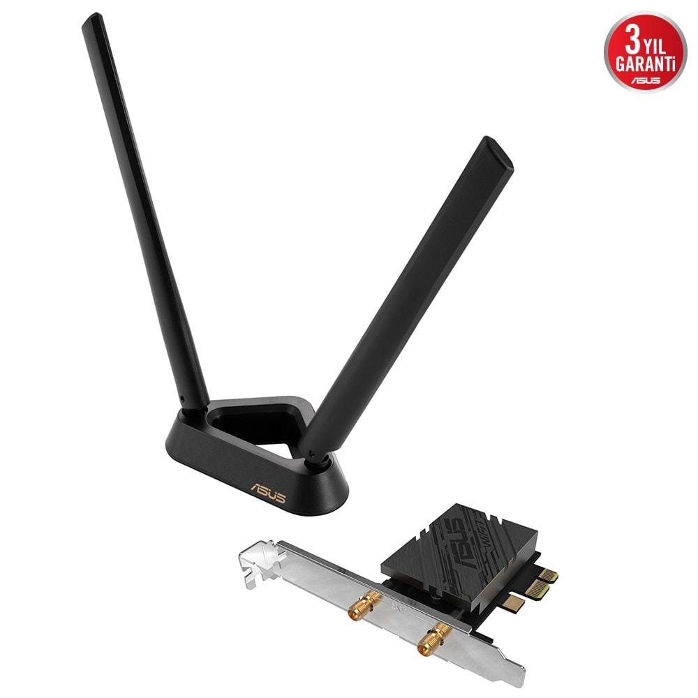 Asus PCE-BE92BT WiFi 7 + Bluetooth 6GHz PCI Express Adaptör