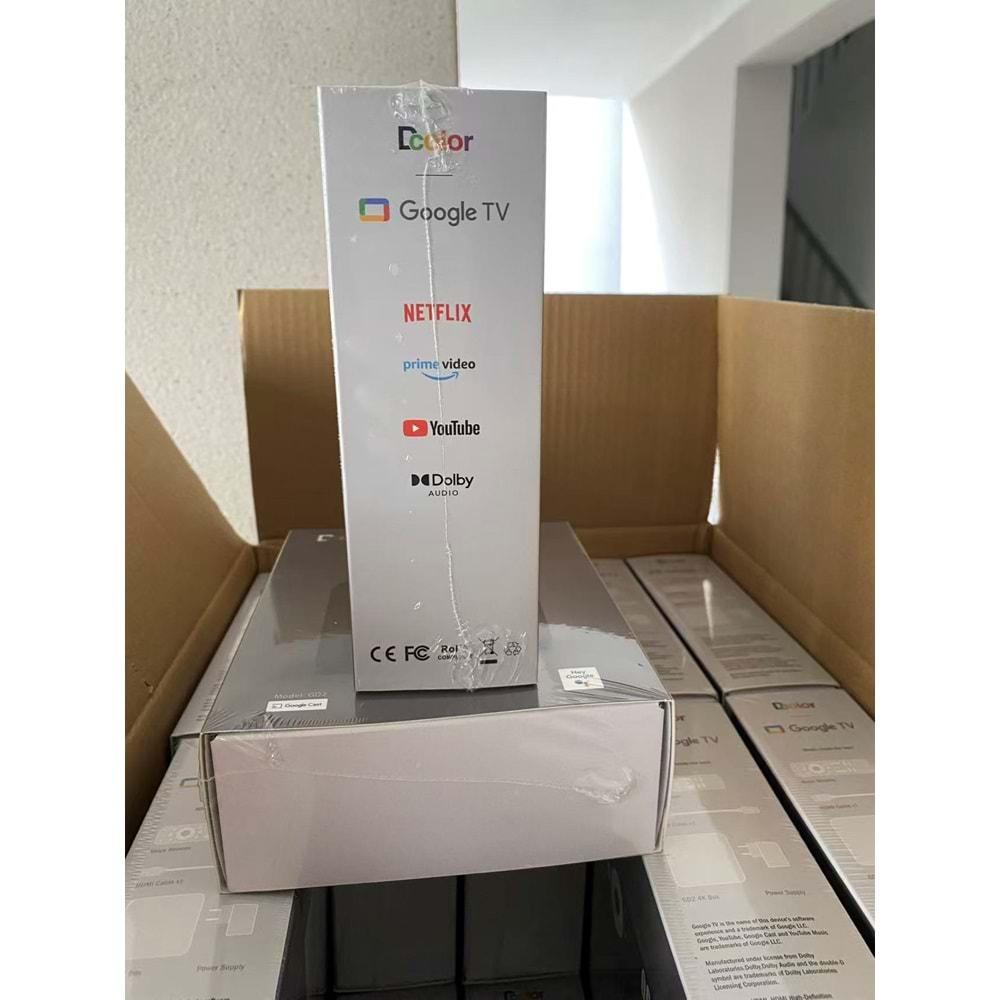 Dcolor GD2 4K Tv Box Android 12 2GB+32GB Google Netflix L1 Sertifikalı TRT Bandollü Tv Kutusu