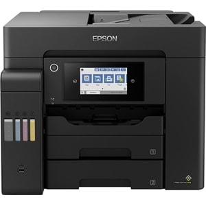 Epson EcoTank L6550 Mürekkep Püskürtmeli Yazıcı, A4, 4800 x 1200 DPI, 32 sayfa, WLAN, Siyah