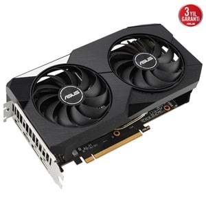 Asus Radeon RX 6600 DUAL-RX6600-8G 8GB GDDR5 128Bit 2491Mhz OC Hdmi 3XDP Ekran Kartı