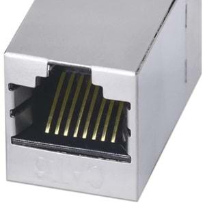 Cat6 Jack İnternet Kablo Birleştirici Rj45 Metal Dişi Dişi Ekleme Aparatı