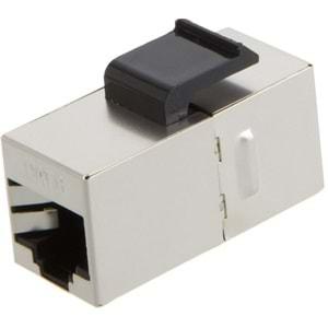 Cat6 Jack İnternet Kablo Birleştirici Rj45 Metal Dişi Dişi Ekleme Aparatı