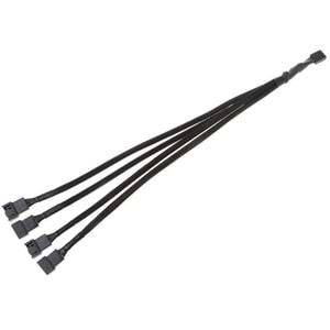 4 Pin Fan Çoklayıcı Y PWM Çoklayıcı Splitter Kablosu 4 Port