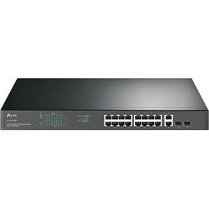 TP-Link TL-SG1218MP, 18-Port Gigabit Rackmount Switch with 16 PoE+