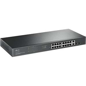 TP-Link TL-SG1218MP, 18-Port Gigabit Rackmount Switch with 16 PoE+