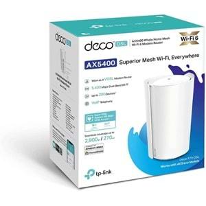 TP-Link Deco X73-DSL (1-pack) AX5400 Mbps VDSL Tüm Ev Mesh Wi-Fi 6 Modem Router ( 1 li Paket )