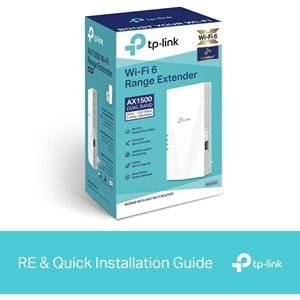 TP-Link RE500X, AX1500 Mbps OneMesh Wi-Fi 6 Menzil Genişletici