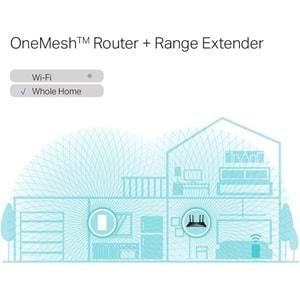 TP-Link RE600X, AX1800 Mbps OneMesh Wi-Fi 6 Menzil Genişletici