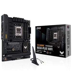 Asus TUF Gaming B650-Plus WIFI AMD B650 6400 MHz (OC) DDR5 Soket AM5 ATX Anakart