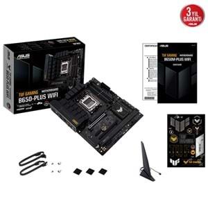 Asus TUF Gaming B650-Plus WIFI AMD B650 6400 MHz (OC) DDR5 Soket AM5 ATX Anakart