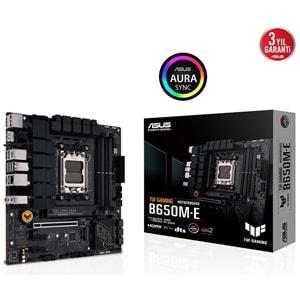 Asus TUF GAMING B650M-E AMD B650 DDR5 USB3.2 DP/HDMI PCI 4.0 AM5 Anakart
