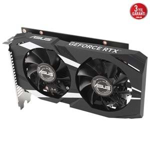 Asus NVIDIA Dual Geforce RTX 3050 OC Edition DUAL-RTX3050-O6G 6 GB GDDR6 128 Bit Ekran Kartı