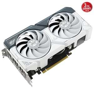 Asus NVIDIA GeForce RTX 4060 Dual OC White DUAL-RTX4060-O8G-WHITE 8 GB GDDR6 128 Bit Ekran Kartı