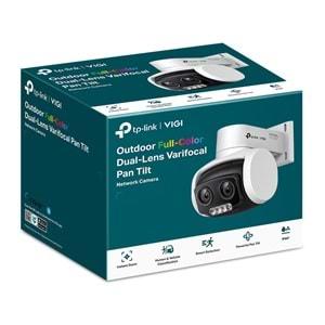 TP-Link VIGI C540V 4MP Full-Color Dual-Lens PTZ Wi-Fi Kamera (1/3