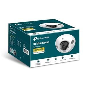 TP-Link VIGI C230I Mini 2.8mm 3MP IR Mini Dome IP Kamera (1/2.8