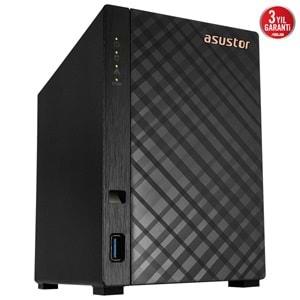 Asustor AS1102TL Realtek RTD1619B QC 1 GB Ram (2x22TB Desteği) Nas Sunucu Disksiz