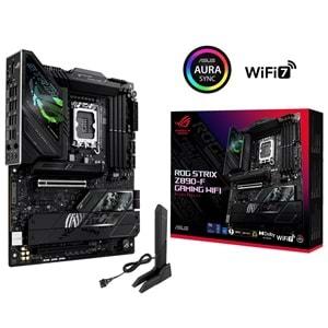 Asus ROG STRIX Z890-F GAMING WIFI 8600MHz (OC) DDR5 Soket LGA1851 M.2 HDMI DP ATX Anakart