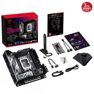 Asus ROG STRIX Z890-I GAMING Wi-Fi Z890 DDR5 M.2 HDMI PCI 5.0 1851p Anakart