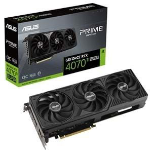 Asus PRIME-RTX4070TIS-O16G 16GB 256Bit GDDR6X DP/HDMI PCI 4.0 Ekran Kartı