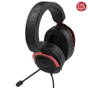 Asus TUF GAMING H3 RED 7.1 PC Mac Ps4 Nintendo Switch Mobil ve Xbox One Uyumlu Kırmızı Oyuncu Kulaklığı