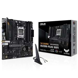 Asus TUF GAMING A620M-PLUS Wi-Fi AMD A620 6400 MHz (OC) DDR5 Soket AM5 mATX Anakart