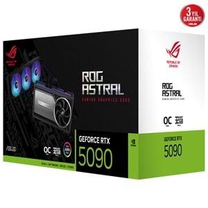 Asus ROG-ASTRAL-LC-RTX5090-O32G-GAMING 32GB 512Bit GDDR7 DP/HDMI PCI 5.0 Ekran Kartı