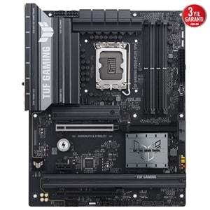 Asus TUF GAMING B860-PLUS WIFI 8666 MHz (OC) DDR5 Soket LGA1851 M.2 HDMI DP ATX Anakart