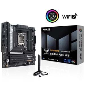 Asus TUF GAMING B860M-PLUS WIFI İntel B860 8800 MHz (OC) DDR5 Soket mATX Anakart