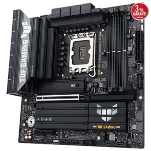 Asus TUF GAMING B860M-PLUS B860 DDR5 M.2 DP/HDMI PCI 5.0 1851p Anakart