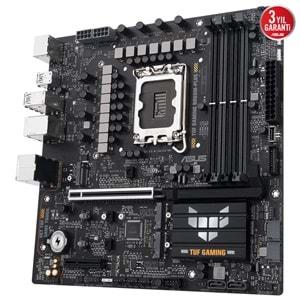 Asus TUF GAMING B860M-PLUS B860 DDR5 M.2 DP/HDMI PCI 5.0 1851p Anakart