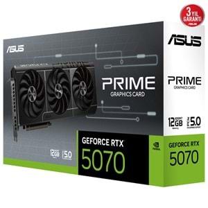 Asus PRIME-RTX5070-12G 12GB 192Bit GDDR7 DP/HDMI PCI 5.0 Ekran Kartı