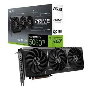Asus PRIME-RTX5060TI-O8G 8GB 128Bit GDDR7 DP/HDMI PCI 5.0 Ekran Kartı
