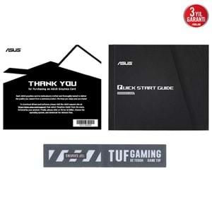 Asus TUF-RTX5060-O8G-GAMING 8GB 128Bit GDDR7 DP/HDMI PCI 5.0 Ekran Kartı