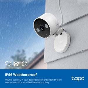 TP-Link Tapo C120 2K Starlight Sensör ile Renkli Gece Görüşü Mıknatıslı Gövde Wi-Fi Kamera