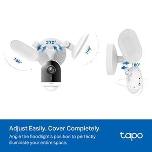 TP-Link Tapo C720 QHD 2K 4MP Projektör Işıklı Yapay Zeka Destekli Dış Mekan Wİ-Fİ Güvenlik Kamerası