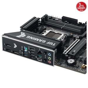 Asus Tuf Gamıng B850m-e Wıfı 6e Ddr5 Hdmı-dp Typec Pcıe 5.0 Am5 Matx