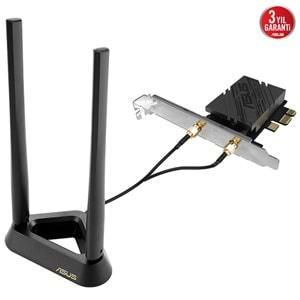 Asus PCE-BE92BT WiFi 7 + Bluetooth 6GHz PCI Express Adaptör