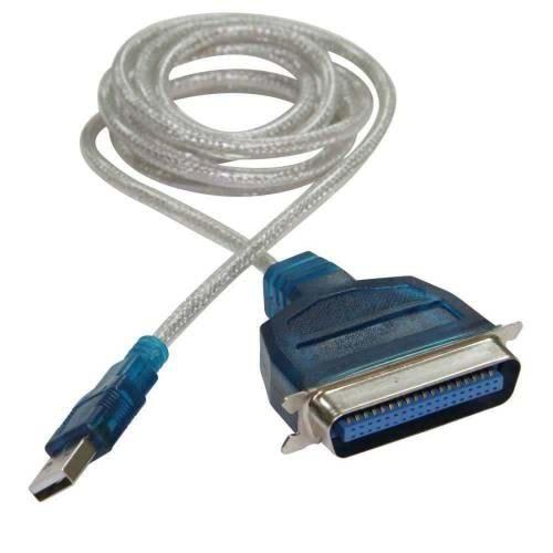 USB LPT Paralel Yazıcı Kablosu 1284 Ara Bağlantı Kablosu