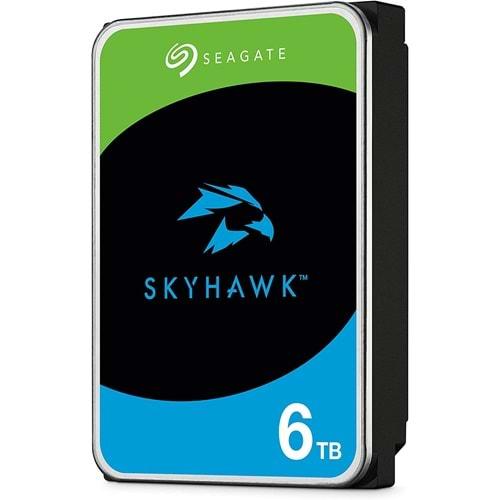 Seagate Skyhawk 3.5 6Tb Sata 3.0 256Mb 195Mb/S Rv Sensör 5400Rpm 64Hd Kamera 7/24 Güvenlik Diski ST6000VX001
