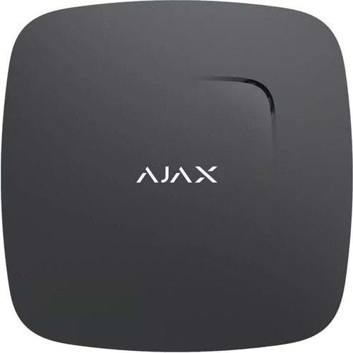 Ajax FireProtect Kablosuz Isı ve Duman Dedektörü Siyah