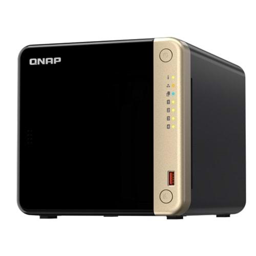 Qnap TS-464-4G Tower NAS Depolama Ünitesi (4GB RAM - 4 HDD Yuvalı)
