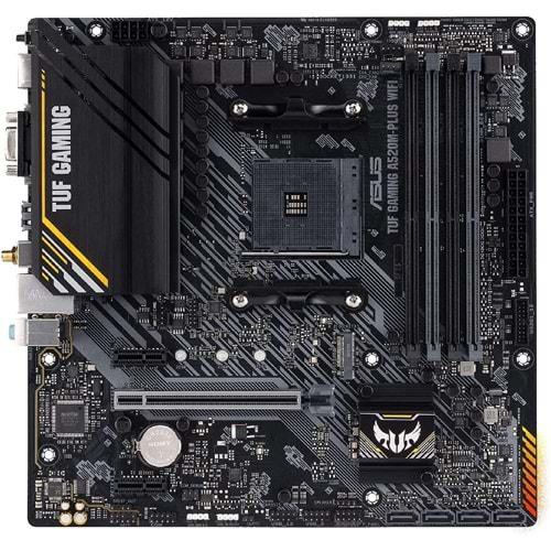 Asus TUF Gaming A520M-Plus WIFI AMD A520 4800 MHz (OC) DDR4 Soket AM4 mATX Anakart