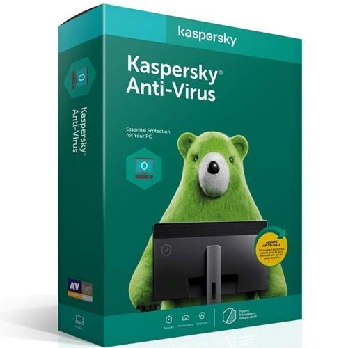 Kaspersky Anti Virus Programı 3 Kullanıcı - 1 Yıl