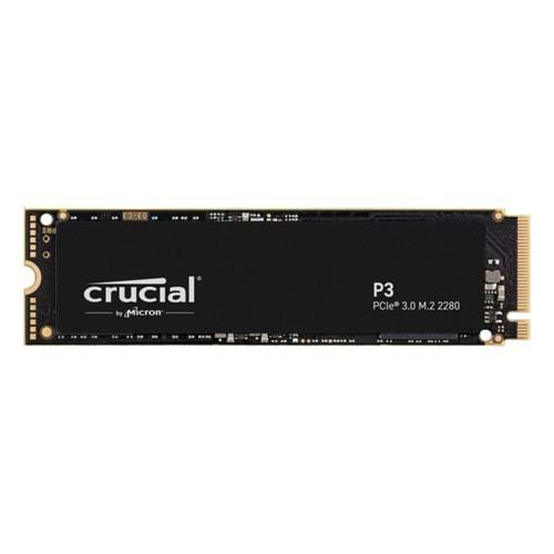 Crucial 500GB SSD M.2 NVMe PCIe Gen3 3500 - 1900MB/s P3 CT500P3SSD8